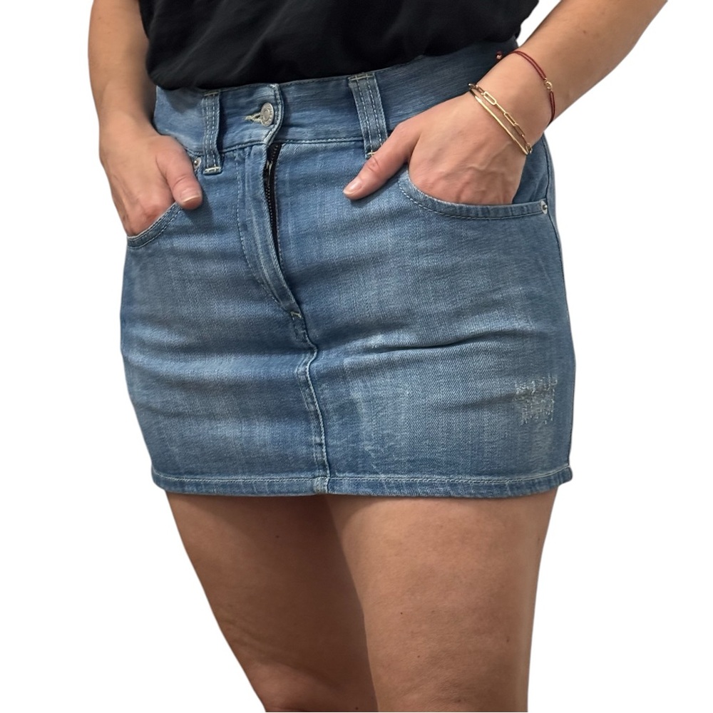 Isabel Marant Mini Denim Skirt - Size 0